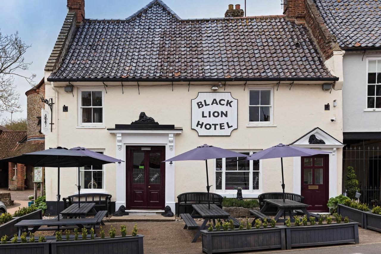 The Black Lion Hotel Little Walsingham Exteriér fotografie